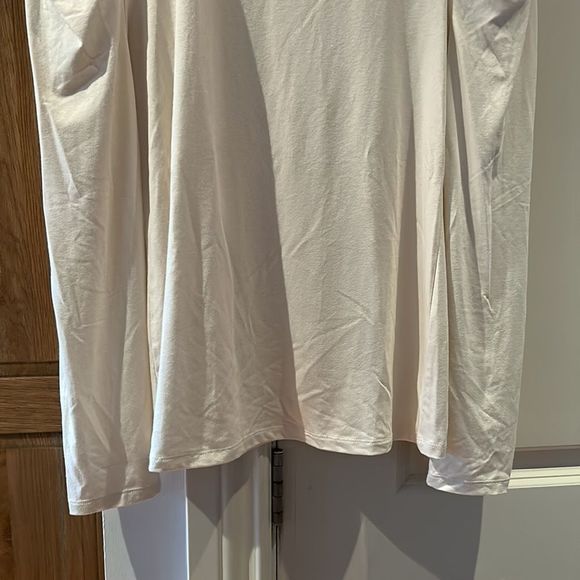 Frame denim cream long sleeved top Large - Picture 5 of 11